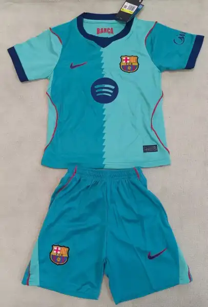 Barcelona third away children's kit — 2026/27