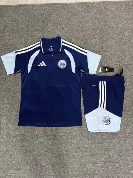 Ajax Royal Blue Polo Shirt Set — 2026/27