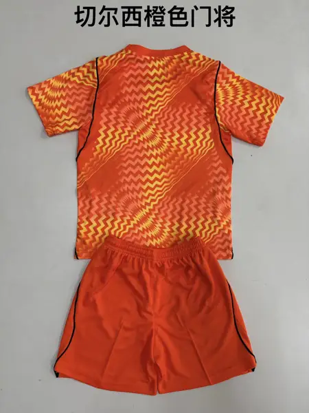 Chelsea Orange Goalkeeper Adult Set, Child — 2026/27