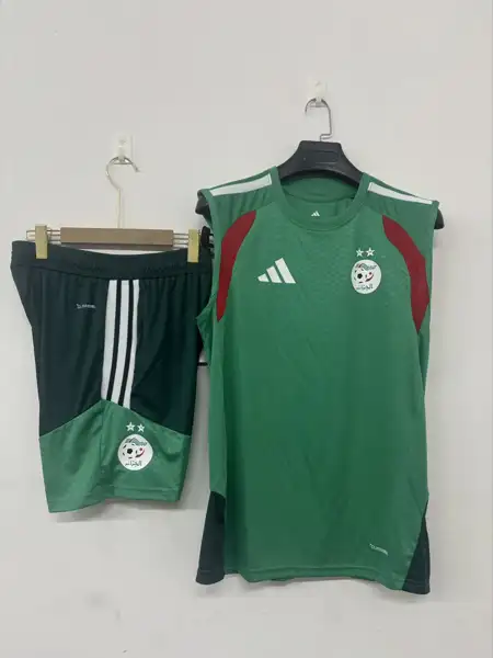 Algeria Green Tank Top Training Suit — 2026/27