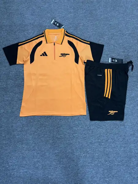 Arsenal Orange Polo Set — 2026/27