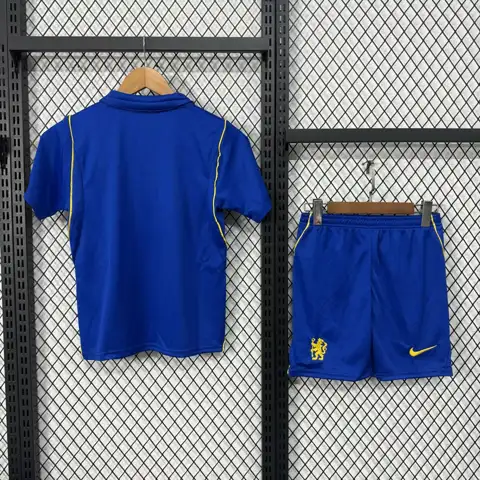 Chelsea home kid kits — 2026/27