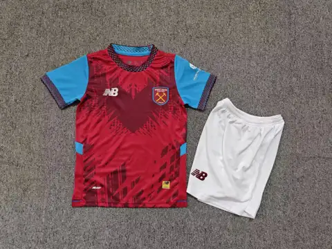West Ham United home children's kit — 2026/27