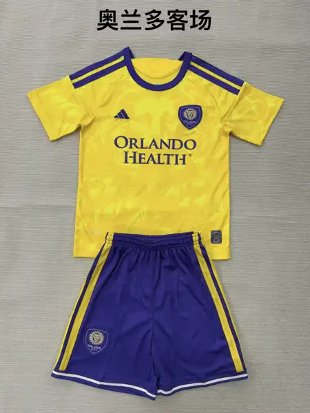 Orlando city away adult _ kid kits — 2026/27