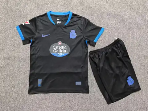 Deportivo La Coruna away children's kit 26 — 2026/27